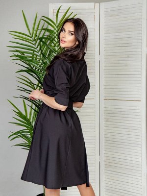 Платье 201 "Гольяно", черный