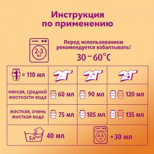 ЛАСКА Гель для стирки Уход и восстановление жидкое /1000