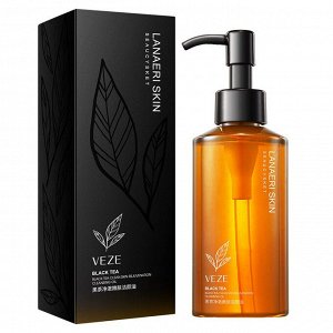 VEZE, Гидрофильное масло для лица с экстрактом Черного Чая Clean Skin Rejuvenation Cleansing Oil Black Tea, 150 ml