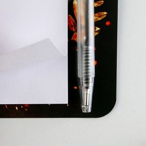 Блокнот и мини ручка «С 23 Феврал. Классика»