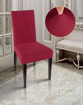 Чехол для стула "Комфорт", цвет бордовый