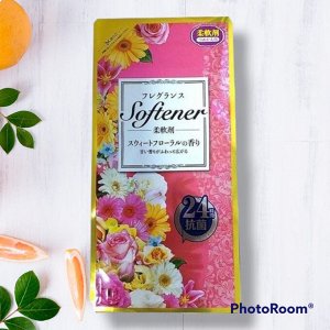 Антибактериальный кондиционер-ополаскиватель "Softener floral"с нежным цветочным ароматом 500 мл
