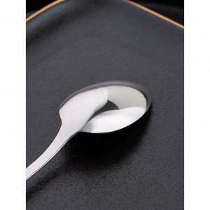 Ложка чайная «Миддлтон», h=14,3 см, толщина 2 мм, цвет серебряный