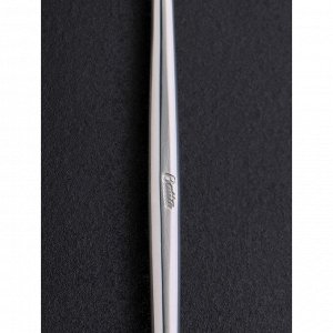 Вилка столовая «Торнбери», h=21,3 см, толщина 7 мм, цвет серебряный