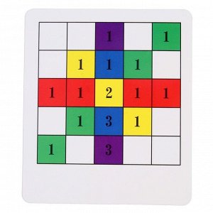 Развивающая игра «Двойная битва» в наборе 40 кубиков, 36 карточек