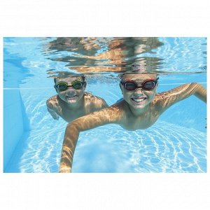 Очки для плавания Turbo Race Goggles, от 7 лет, цвета микс 21123