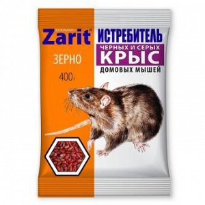 Средство от крыс и мышей зерно ИСТРЕБИТЕЛЬ  400г (35)