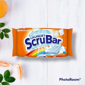 Хозяйственное мыло для стирки "Laundry ScruBar" кусок 150 гр