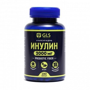 GLS Pharmaceuticals Инулин пребиотик GLS, 180 капсул по 370 мг