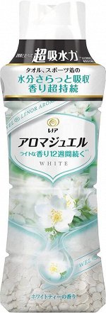 Lenor Happiness Aroma Jewel White Tea - гранулы для стирки белья с нежным ароматом белых цветов и чая