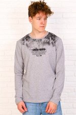 Футболка &quot;Эларс&quot;, длинный рукав (меланж)