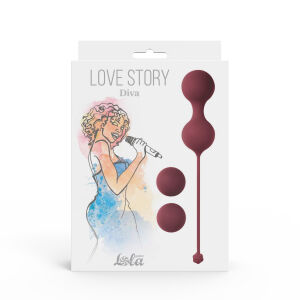 Набор вагинальных шариков Love Story Diva