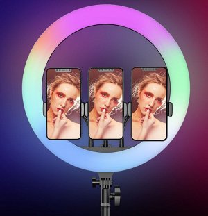 🔥 ХИТ Кольцевая светодиодная лампа RGB LED MJ36 36 см