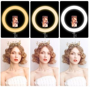 🔥 ХИТ Кольцевая светодиодная лампа RGB LED MJ36 36 см