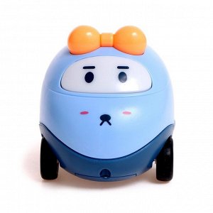 Музыкальная игрушка «Весёлые машинки», звук, свет, синий