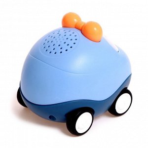 Музыкальная игрушка «Весёлые машинки», звук, свет, синий