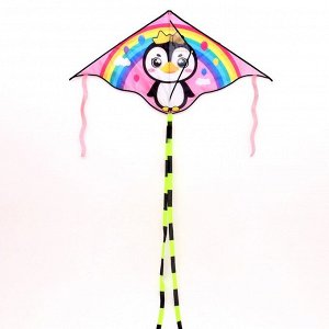 Воздушный змей «Пингвин» с леской