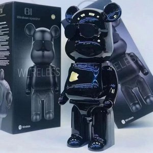 Беспроводная колонка Bearbrick Медведь Брикли портативный динамик BT, AUX, TF, Флешка