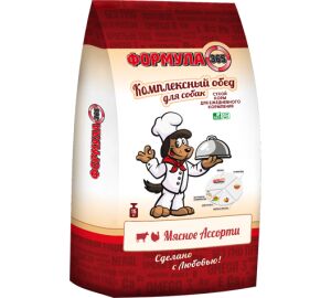 ZR  Комплексный ОБЕД  15кг. "МЯСНОЕ АССОРТИ"