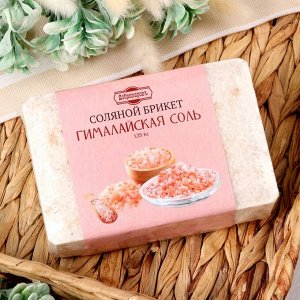 Соляной брикет с гималайской солью , 1,35 кг "Добропаровъ"