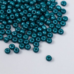 Арт Узор Бисер стекло 6/0 &quot;Сапфирно-синий&quot; 15 гр