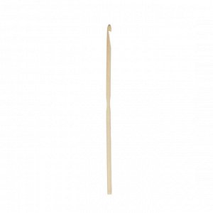 Крючок для вязания бамбуковый 15см d4.5
