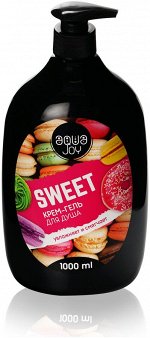 Aqua Joy Гель д/душа Sweet 1000мл/8/3129993