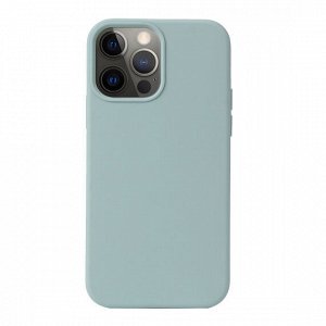 Чехол iPhone 13 Liquid Silicone MagSafe FULL (зеленый камень) recommended