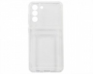 Чехол Samsung S21FE TPU CardHolder (прозрачный)