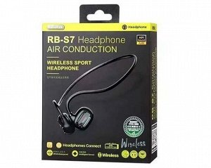 Bluetooth стереогарнитура Remax RB-S7 Air Conduction sport черная