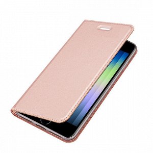 Чехол книжка Samsung S21 FE Dux Ducis, розовое золото