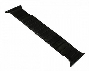 Ремешок Watch Series 42mm/44mm/45mm/49mm Metal band magnetic черный