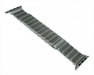 Ремешок Watch Series 42mm/44mm/45mm/49mm Metal band magnetic серебро