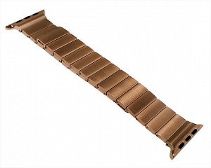 Ремешок Watch Series 42mm/44mm/45mm Metal band magnetic золото