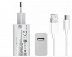 СЗУ-1USB Xiaomi hi-copy 27W + кабель Type-C, белый MDY-10-EL 27W suit