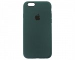 Чехол iPhone 6/6S Silicone Case copy (Dark Green)