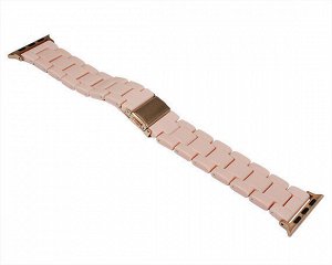 Ремешок Watch Series 38mm/40mm Ceramic gum summer розовый