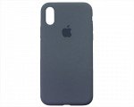 Чехол iPhone X/XS Silicone Case copy (Lavender Gray)