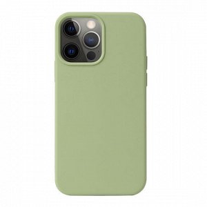 Чехол iPhone 13 Liquid Silicone FULL (мятный) recommended