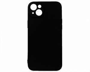 Чехол iPhone 14 Plus силикон (черный)