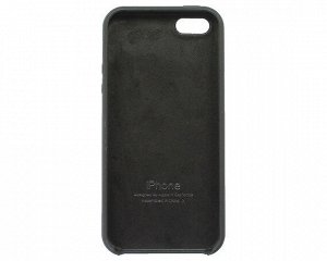 Чехол iPhone 5/5S Silicone Case copy (Black)