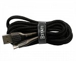 Кабель Kstati KS-012 Type-C - USB черный, 2м recommended