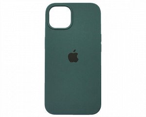 Чехол iPhone 13 Silicone Case copy (Dark Green)