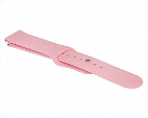 Ремешок Samsung/Huawei/Amazfit Bip/GTS 20mm силиконовый розовый #15
