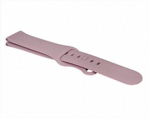 Ремешок Samsung/Huawei/Amazfit Bip/GTS 20mm Butterfly силиконовый розовый #9