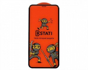 Защитное стекло iPhone XR "Kstati 3D Premium NEW" (черное)