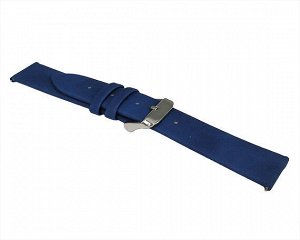 Ремешок Samsung/Huawei/Amazfit Bip/GTS 20mm leather band кожаный синий #10