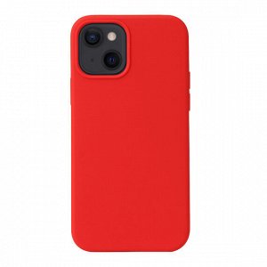Чехол iPhone 13 Mini Liquid Silicone FULL (красный)