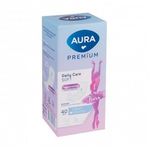 Аура, Прокладки женские ежедневные ультратонкие Aura Premium Light ...