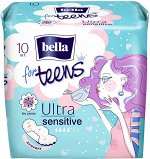 Прокладки женские гигиенические Белла Bella for teens sensitive 10 шт